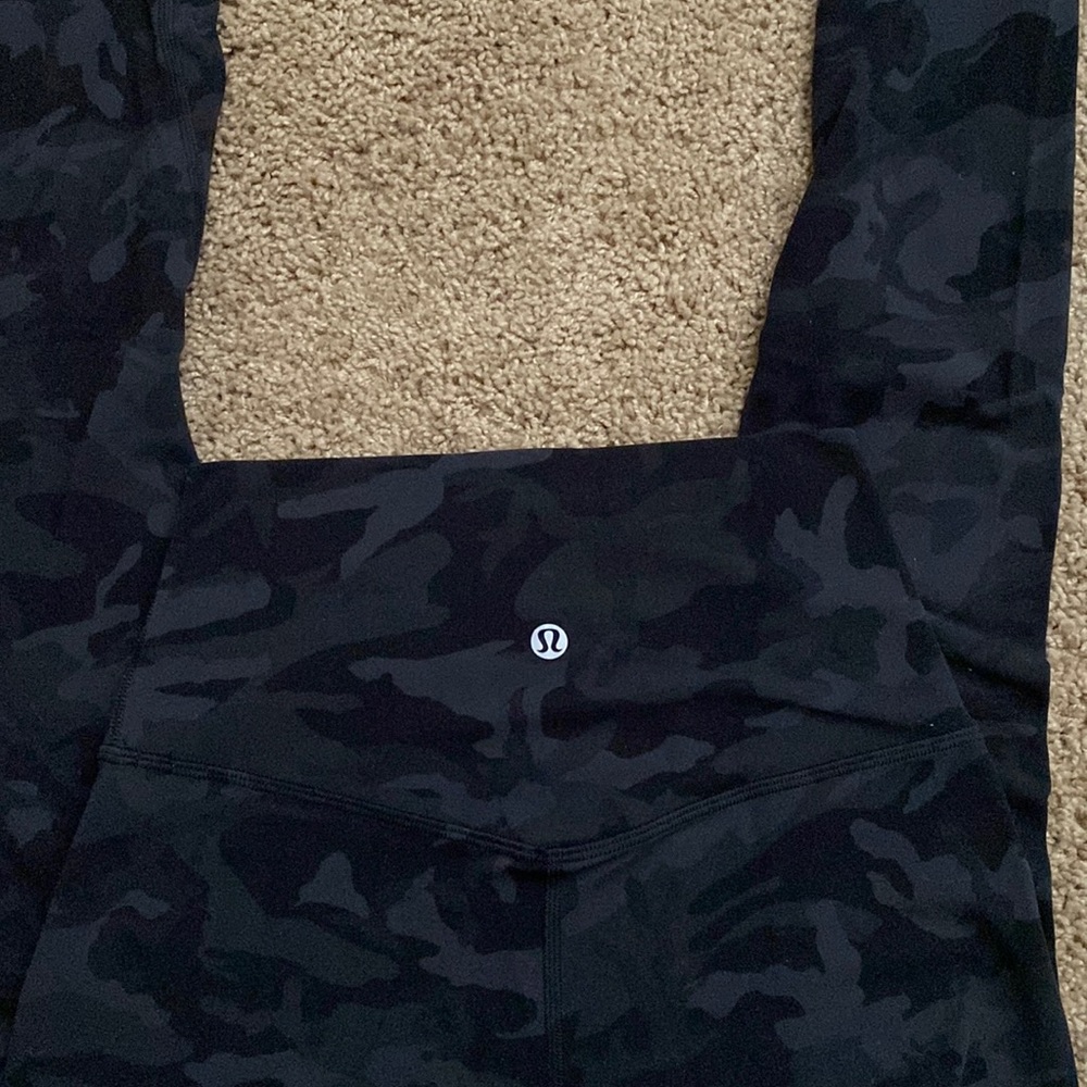 Black Camo Lululemon leggings